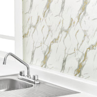 Adherible Marmol Gold 2 Piezas