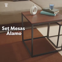 Set Mesas Álamo