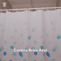 Cortina Brisa Azul